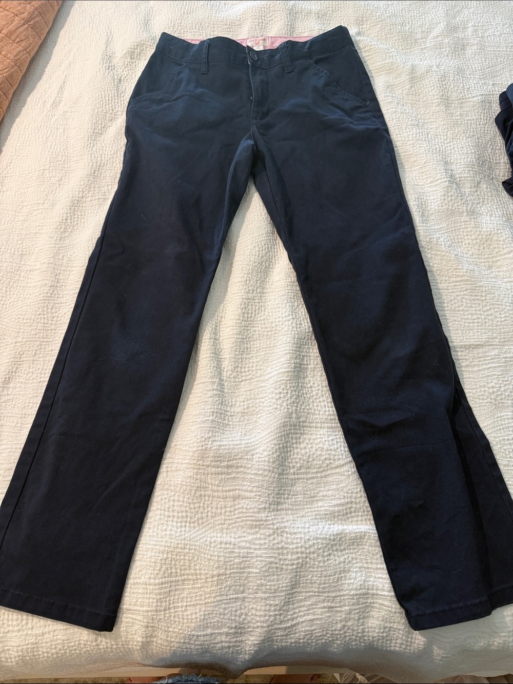 Uniform pants navy blue-girls